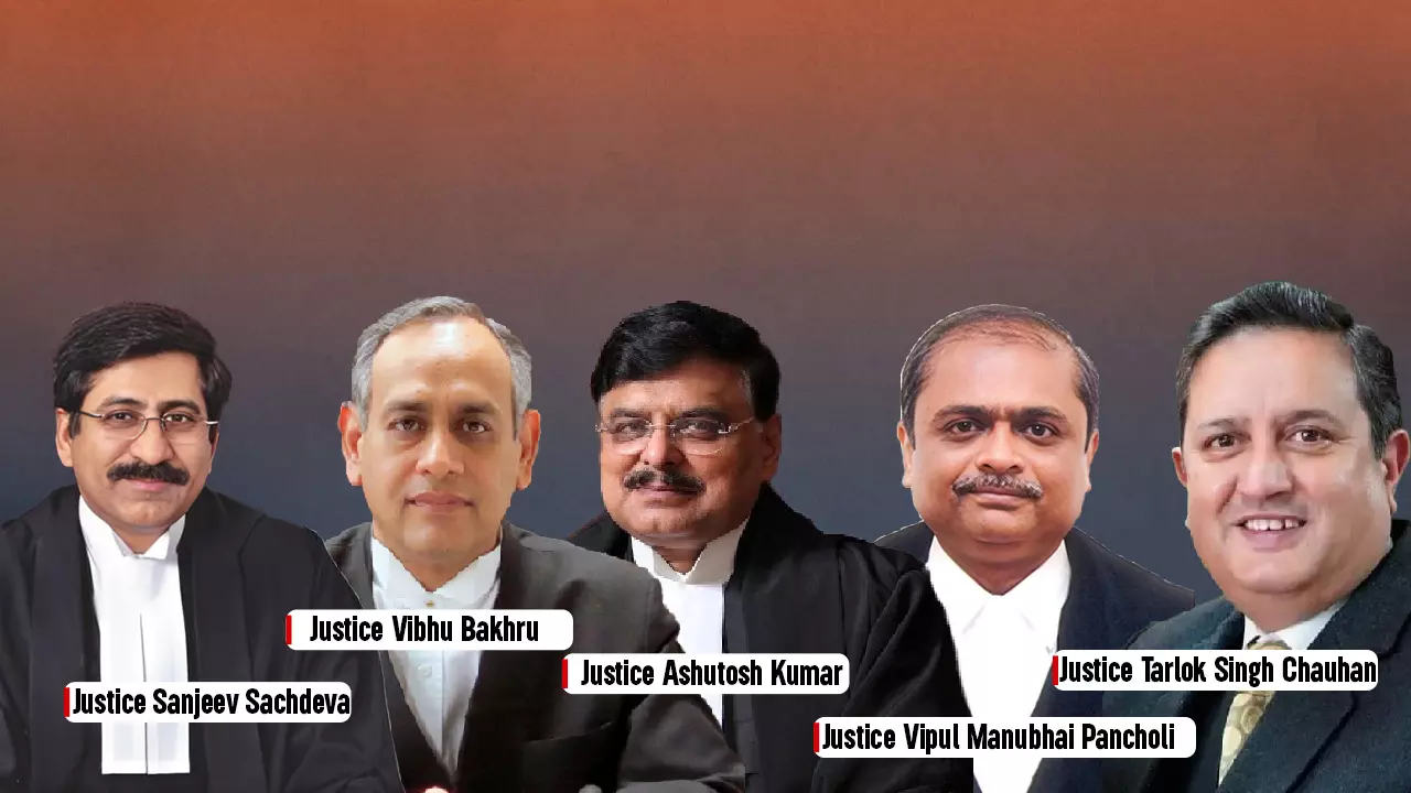 Centre Clears Names Of New Chief Justices For 5 High Courts