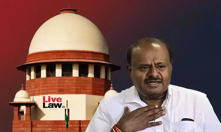 Supreme Court Stays Karnataka HC Order Impleading Union Minister HD Kumaraswamy In Contempt Case