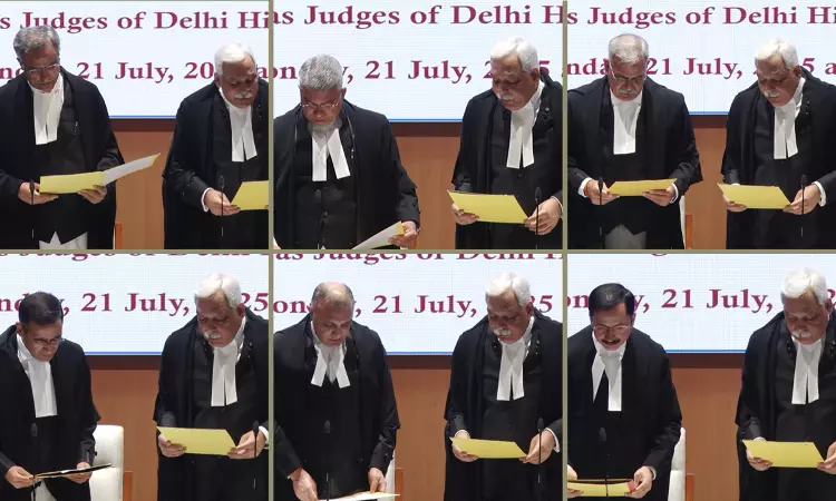 Six New Judges Sworn In At Delhi High Court, Strength Rises To 40 Six New Judges Sworn In At Delhi High Court, Strength Rises To 40