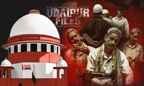 Udaipur Files Row : Supreme Court Asks Delhi HC To Decide On Monday Pleas To Stay Movies Release