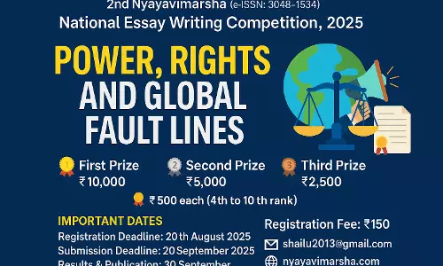 2nd Nyayavimarsha National Essay Writing Competition 2025