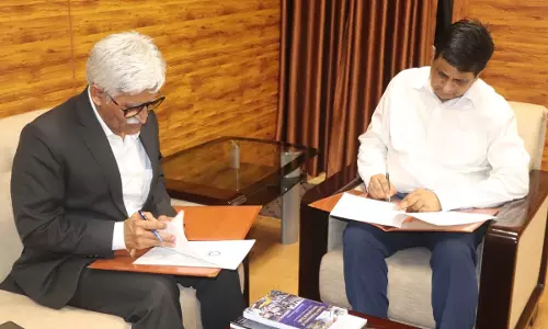 Dharmashastra National Law University Jabalpur Signs MoU With Dr. Ram Manohar Lohiya National Law University Lucknow