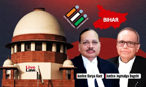 Bihar SIR : Supreme Court Refuses To Stop ECI From Publishing Draft Voters List; Urges Consideration Of Aadhaar & EPIC
