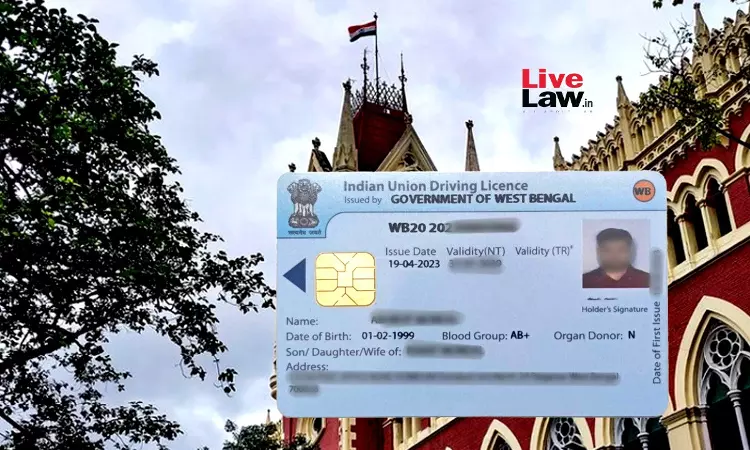 Driving License Can Only Be Suspended, Revoked Or Impounded By Licensing Authority; Police Doesnt Have Unfettered Right Of Seizure: Calcutta HC Driving License Can Only Be Suspended, Revoked Or Impounded By Licensing Authority; Police Doesnt Have Unfettered Right Of Seizure: Calcutta HC