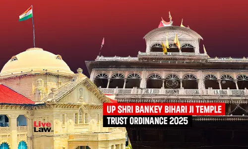 UP Govt Committing A Sin; Temple Must Be Left Alone: Allahabad High Court Orally Slams State Over Banke Bihari Temple Ordinance