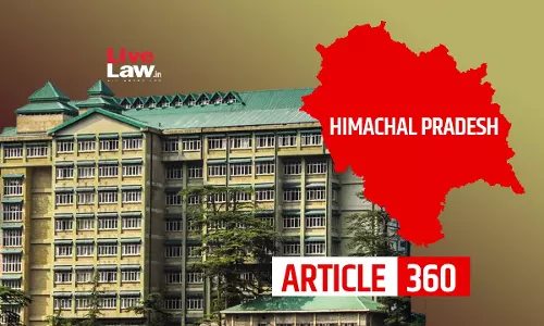 Financial Emergency? HP High Court Mulls Observations Against State For Citing Lack Of Funds To Withhold Contractors Dues