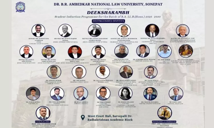 DBRANLU To Organize Induction Ceremony Deeksharambh For B.A. LL.B. [Hons.] Batch 2025–2030