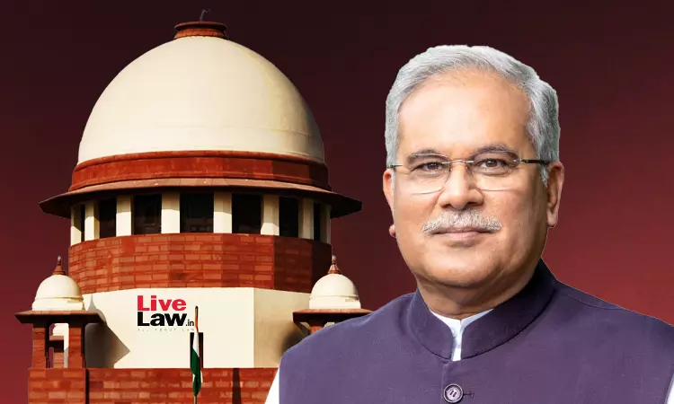 Supreme Court Refuses To Entertain Ex-Chhattisgarh CM Bhupesh Baghels Challenge To S.44 PMLA On EDs Further Investigation Powers Supreme Court Refuses To Entertain Ex-Chhattisgarh CM Bhupesh Baghels Challenge To S.44 PMLA On EDs Further Investigation Powers