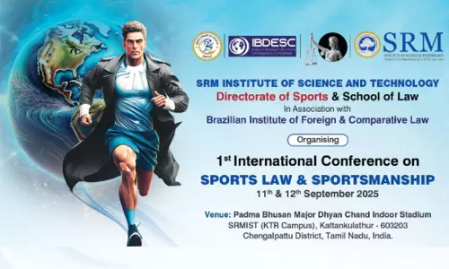 Call For Papers: SRM School Of Law International Conference On Sports Law & Sportsmanship