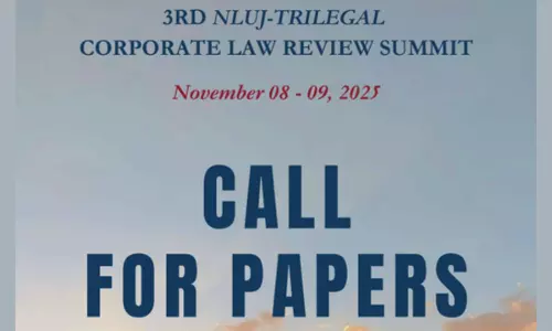NLU Jodhpur Calls For Papers For Its 3rd NLUJ-Trilegal Corporate Law Review Summit, 2025  [Submit By 6th September]