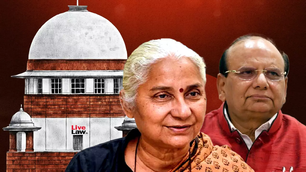 Supreme Court Asks Medha Patkar Why Drag Her 25 Yr Old Defamation Case Against VK Saxena; Refuses To Entertain Plea To Examine Addl Witness