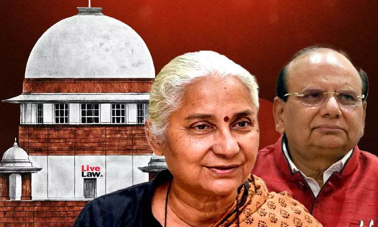 Supreme Court Asks Medha Patkar Why Drag Her 25 Yr Old Defamation Case Against VK Saxena; Refuses To Entertain Plea To Examine Addl Witness