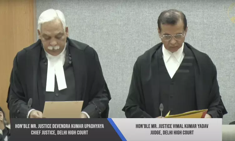 Retired Judicial Officer Vimal Kumar Yadav Sworn-In As Judge Of Delhi High Court, Strength Rises To 44 Retired Judicial Officer Vimal Kumar Yadav Sworn-In As Judge Of Delhi High Court, Strength Rises To 44