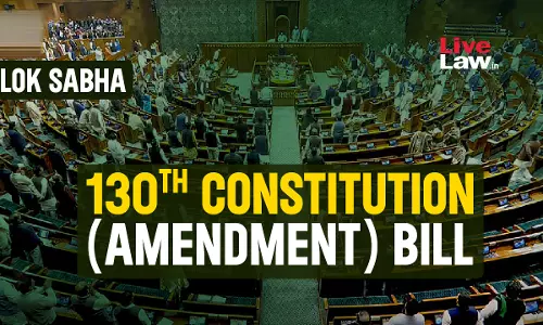 Constitution Amendment Bill Proposing Removal Of PM, CM & Ministers After 30-Day Custody In Serious Offences Referred To JPC Constitution Amendment Bill Proposing Removal Of PM, CM & Ministers After 30-Day Custody In Serious Offences Referred To JPC