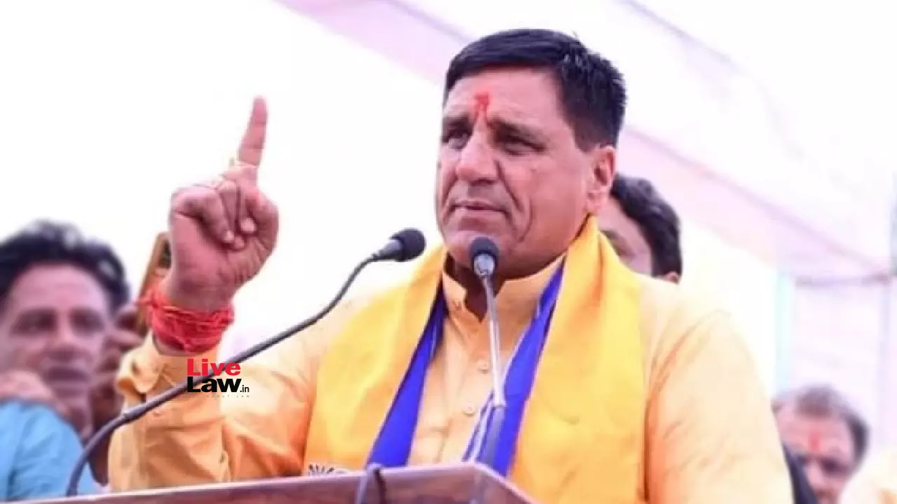 Rajasthan High Court Denies States Plea To Withdraw Case Against BJP MLA Accused Of Forging Class 10 Marksheet To Contest Elections Rajasthan High Court Denies States Plea To Withdraw Case Against BJP MLA Accused Of Forging Class 10 Marksheet To Contest Elections
