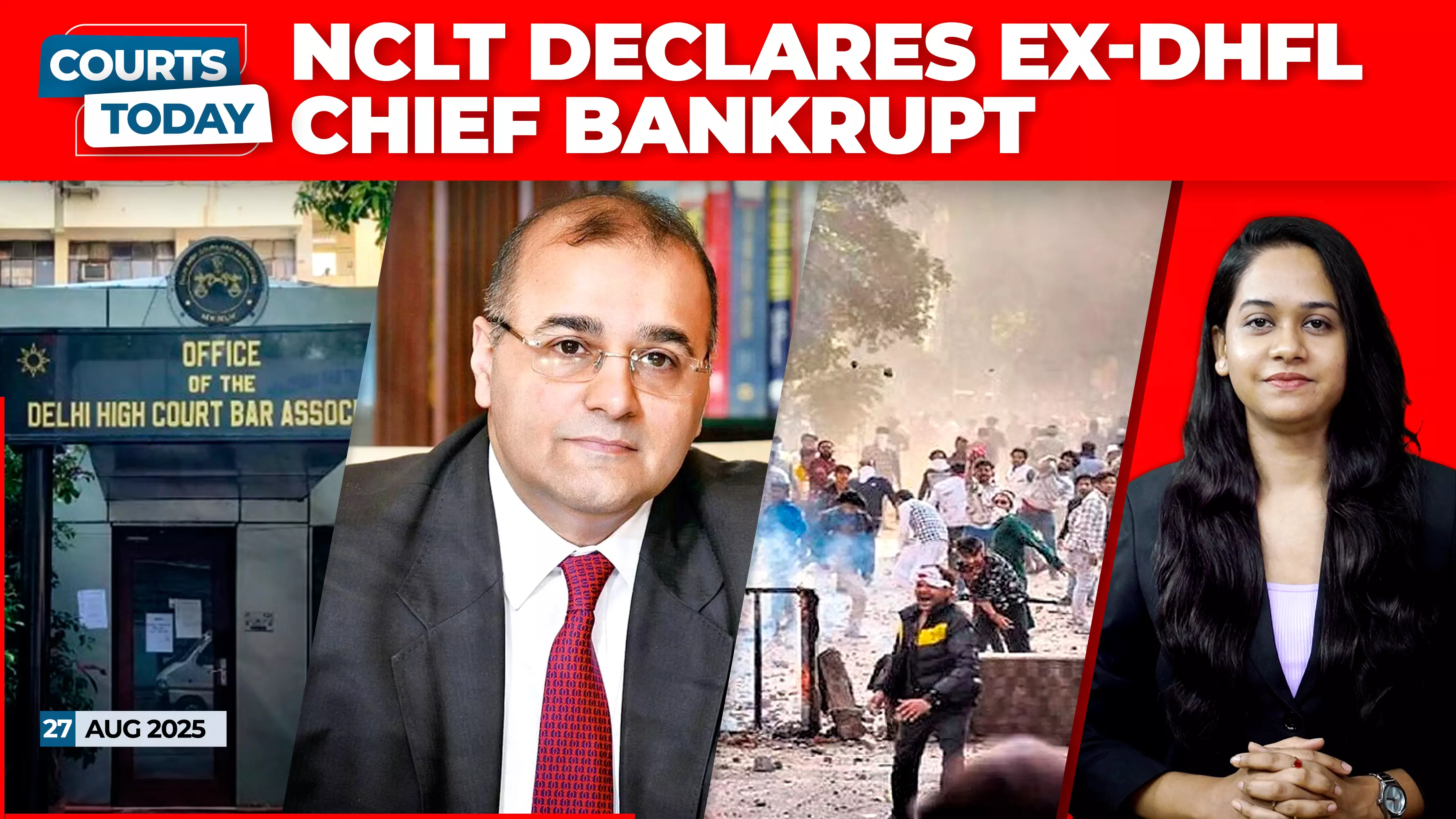 Kapil Wadhawan Bankrupty Case | DHCBA vs LG | Delhi Riots | Asaram Bapu | Rapper Vedan Rape Case