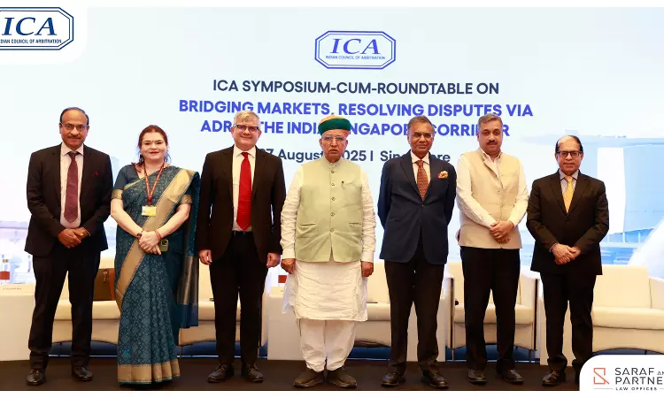 ICA Hosted India–Singapore ADR Symposium At Singapore Convention Week 2025