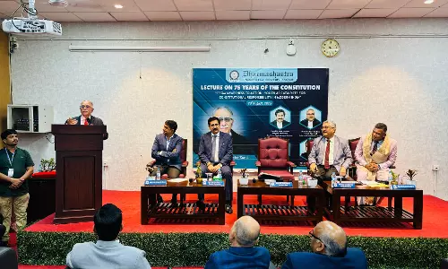 DNLU Hosted Lecture On 75 Years Of Constitution