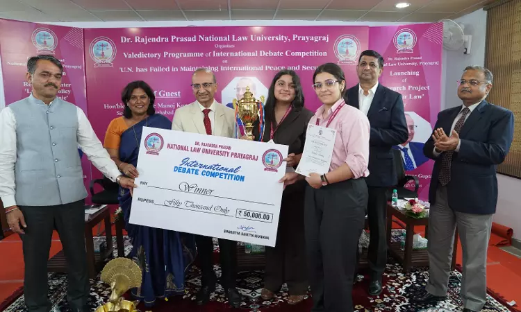 RPNLU, Prayagraj Hosts Its First International Debate Competition RPNLU, Prayagraj Hosts Its First International Debate Competition