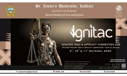 St. Xaviers University, Kolkata To Host IGNITAC25 2nd Ignatius Trial & Advocacy Competition