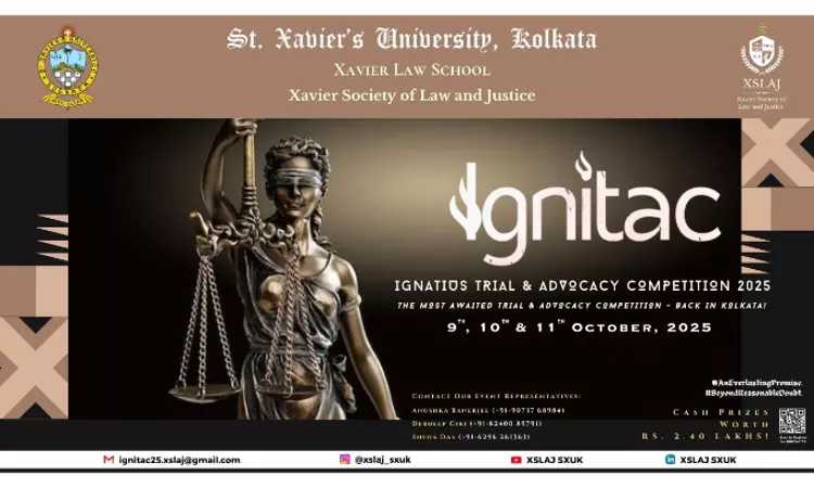 St. Xaviers University, Kolkata To Host IGNITAC25 2nd Ignatius Trial & Advocacy Competition