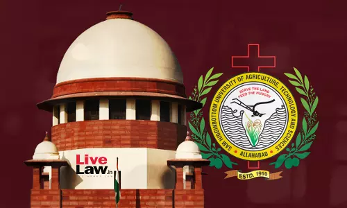 Approach HC : Supreme Court To SHUATS University On Plea Against Alleged Forceful Installation Of Idols Approach HC : Supreme Court To SHUATS University On Plea Against Alleged Forceful Installation Of Idols
