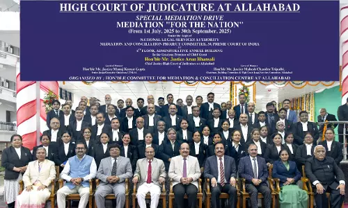 Chief Justice Arun Bhansali Inaugurates Mediation & Conciliation Centre At Allahabad HC Administrative Building