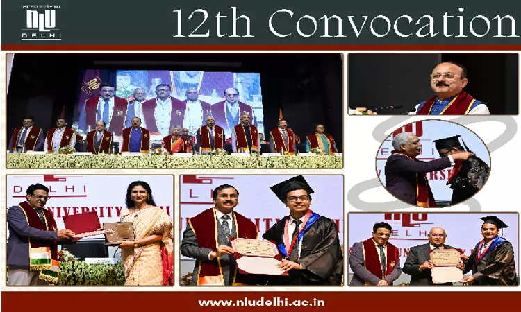 National Law University Delhi Organised Its 12th Convocation National Law University Delhi Organised Its 12th Convocation