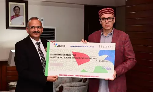 J&K&L High Court Donates ₹54.40 Lakh To CMs Relief Fund To Aid Those In Flood-Ravaged Areas J&K&L High Court Donates ₹54.40 Lakh To CMs Relief Fund To Aid Those In Flood-Ravaged Areas