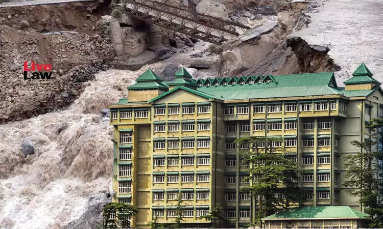 Himachal Pradesh High Court Sets Up Chief Justices Disaster Relief Fund After Cloudbursts, Landslides In Region Himachal Pradesh High Court Sets Up Chief Justices Disaster Relief Fund After Cloudbursts, Landslides In Region