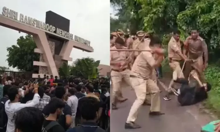 Allahabad High Court Refuses Judicial Inquiry Into Police Brutality On SRMU Law Students; Clarifies Not Condoning Any Illegal Act Allahabad High Court Refuses Judicial Inquiry Into Police Brutality On SRMU Law Students; Clarifies Not Condoning Any Illegal Act