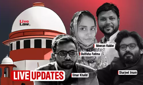 Umar Khalid & Others Bail Hearing In Delhi Riots UAPA Case : Live Updates From Supreme Court