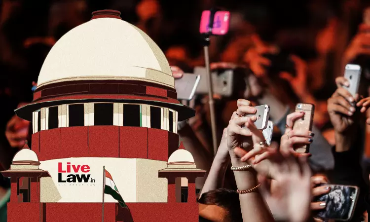 Supreme Court Bans Photography, Videography In Courts High Security Zone After Bars Concerns Over Reels & Selfies Supreme Court Bans Photography, Videography In Courts High Security Zone After Bars Concerns Over Reels & Selfies
