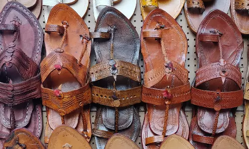 Kolhapuri Chappal Walks Into Court Room