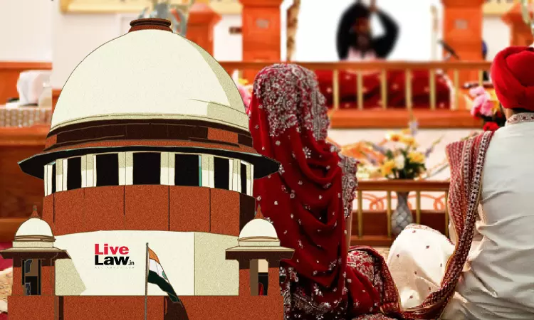 Supreme Court Directs States/UTs To Register Sikh Marriages, Make Rules Under Anand Marriage Act Within 4 Months Supreme Court Directs States/UTs To Register Sikh Marriages, Make Rules Under Anand Marriage Act Within 4 Months