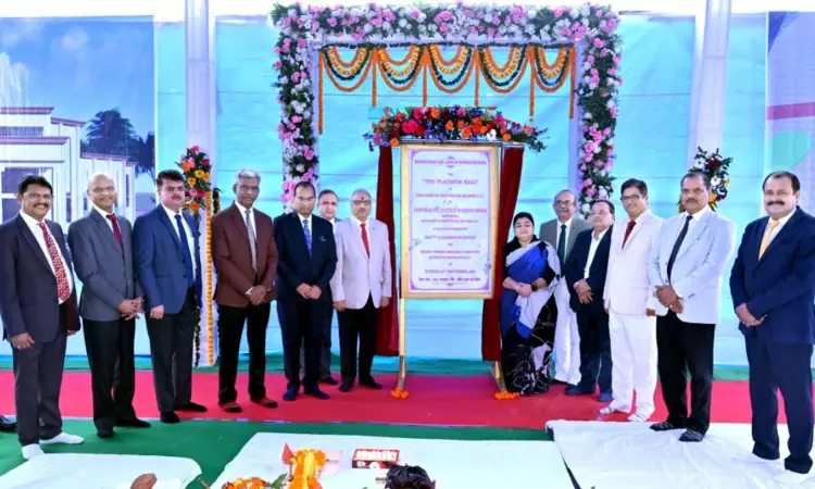 Bhoomi Pujan & Foundation Stone Laying Of  Platinum Hall At Chhattisgarh High Court