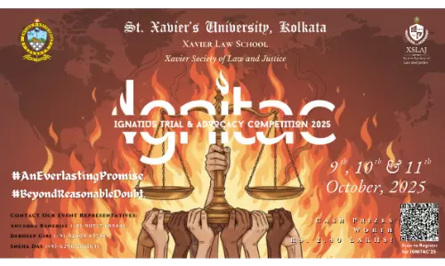 IGNITAC25, 2nd Ignatius Trial & Advocacy Competition By  St. Xaviers University, Kolkata