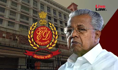 Kerala High Court Upholds Stay On Judicial Commission Inquiry Into EDs Probe In Gold Smuggling Case Kerala High Court Upholds Stay On Judicial Commission Inquiry Into EDs Probe In Gold Smuggling Case