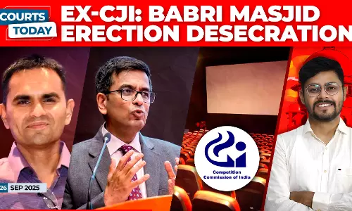 Babri Masjid | Judicial officer dismissal | UCC | Voter rolls | Bollywood | Kerala Film Federation Babri Masjid | Judicial officer dismissal | UCC | Voter rolls | Bollywood | Kerala Film Federation