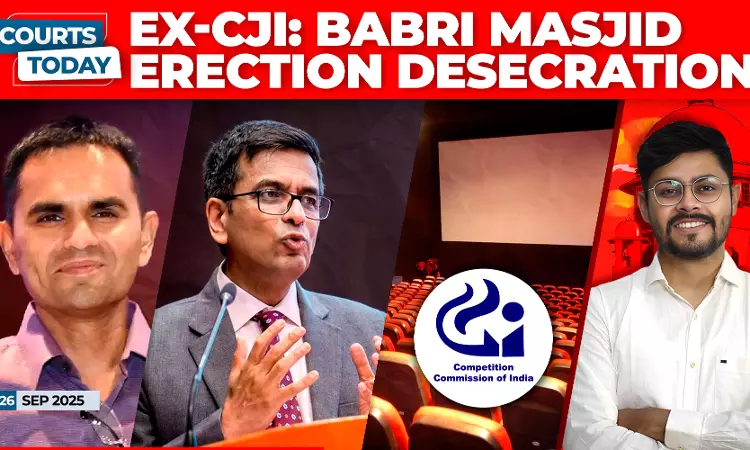 Babri Masjid | Judicial officer dismissal | UCC | Voter rolls | Bollywood | Kerala Film Federation Babri Masjid | Judicial officer dismissal | UCC | Voter rolls | Bollywood | Kerala Film Federation