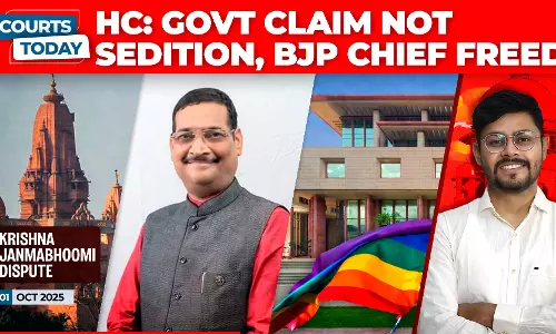 Sedition against BJP leader | AI in trial courts | Krishna Janmabhoomi | Transgender Rights