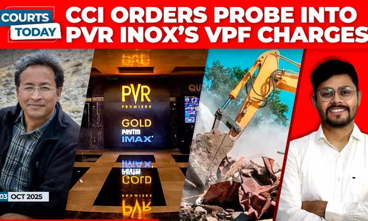 PVR Inox | Live-in maintenance | Acquittal after 30 years | Mosque demolition | Abetment to suicide PVR Inox | Live-in maintenance | Acquittal after 30 years | Mosque demolition | Abetment to suicide