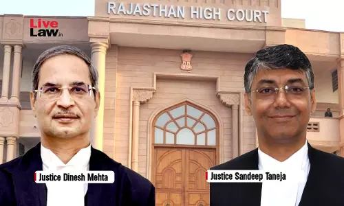 Rajasthan High Court Quashes Ex-Parte Divorce Granted To Wife Based On Refusal Of Court Notice By Husbands Mother In His Absence