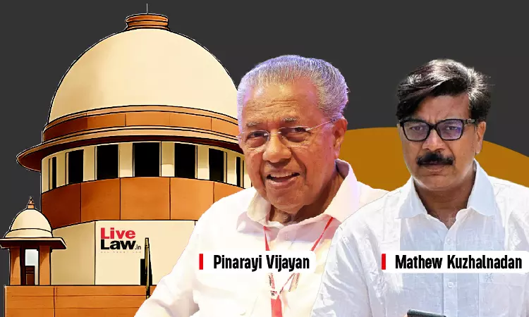 Fight Political Battles Before Electorate : Supreme Court Dismisses Plea Seeking Probe Against Kerala CM Pinarayi Vijayan In CMRL Case Fight Political Battles Before Electorate : Supreme Court Dismisses Plea Seeking Probe Against Kerala CM Pinarayi Vijayan In CMRL Case