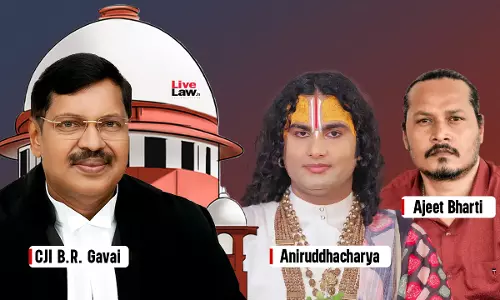 Criminal Contempt Action Sought Against Aniruddhacharya & Ajeet Bharti For Provocative Comments Against CJI BR Gavai Criminal Contempt Action Sought Against Aniruddhacharya & Ajeet Bharti For Provocative Comments Against CJI BR Gavai