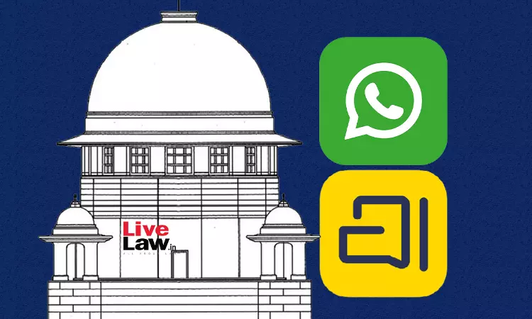 No Fundamental Right To Use WhatsApp: Supreme Court Rejects Plea To Restore Blocked Account; Suggests Use Of Arattai No Fundamental Right To Use WhatsApp: Supreme Court Rejects Plea To Restore Blocked Account; Suggests Use Of Arattai
