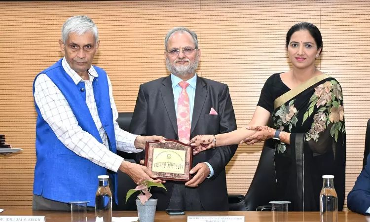 Justice Harnam Singh Thakur (Retd.) Addresses RGNUL Students at Campus to Corporate Event Justice Harnam Singh Thakur (Retd.) Addresses RGNUL Students at Campus to Corporate Event