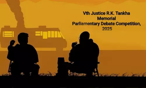 Dharmashastra National Law University Announces 5th Edition Of Justice R.K. Tanka Memorial Debate