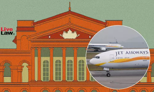 Karnataka High Court Orders Jet Airways To Pay ₹13 Lakh In Back Wages To Dismissed Employee Despite Liquidation Karnataka High Court Orders Jet Airways To Pay ₹13 Lakh In Back Wages To Dismissed Employee Despite Liquidation