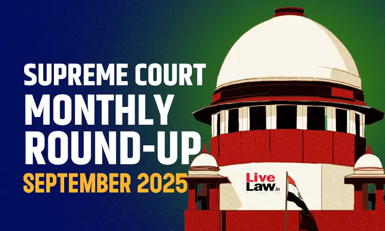Supreme Court Monthly Round-Up: September 2025 Supreme Court Monthly Round-Up: September 2025